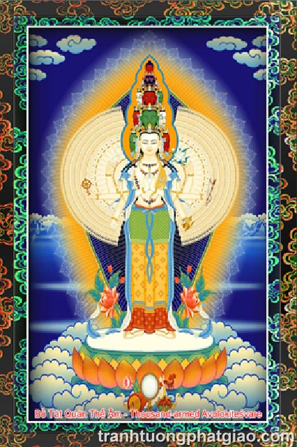 Tranh Phật Mật Tông (4008)